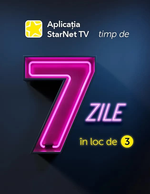 Testează aplicația StarNet TV!